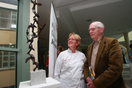 Jean Marum, chef NGH and Niall Meagher, former Kildare County Architect
