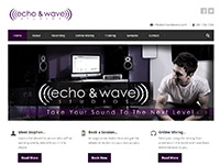 Visit the Website of Echo & Wave Recording Studios