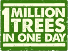 1 million trees in 1 day