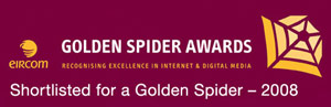 Itsyourtime.ie shortlisted for a Golden Spiders Award