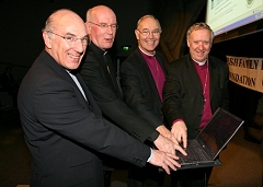 Church Leaders at the Launch