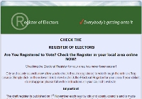 Register of electors