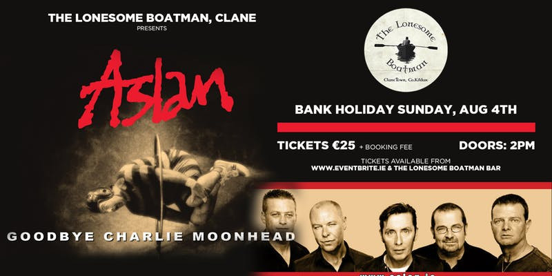 Aslan Live at the Lonesome Boatman, Clane