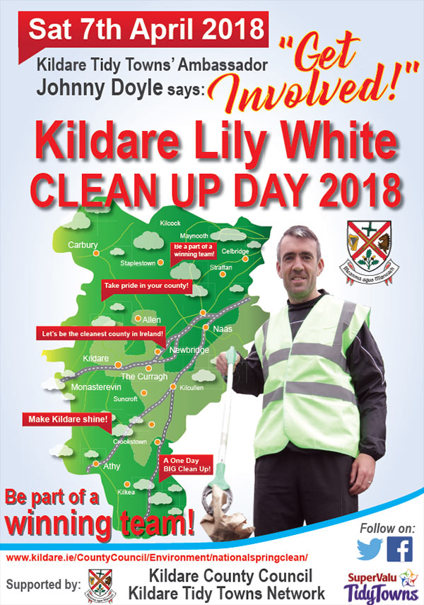 Kildare Lily White CLEAN UP DAY 2018