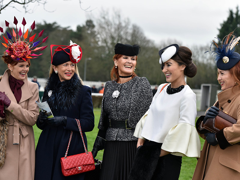 Winter Ladies Day at Naas Racecourse 