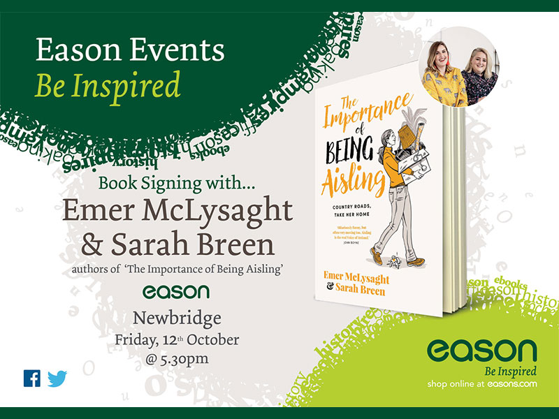 Book Signing - The Importance of Being Aisling by Emer McLysaght and Sarah Breen
