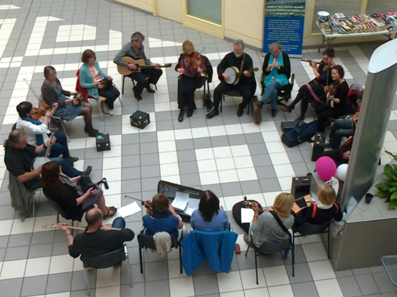 Traditional Music Session at Naas General Hospital