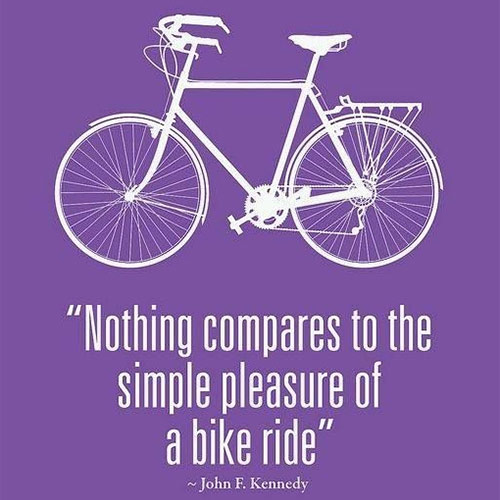 Axa Community Bike Ride JFK Quote