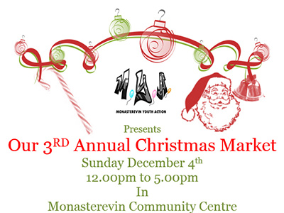 Monasterevin Youth Action's 3rd Annual Christmas Market