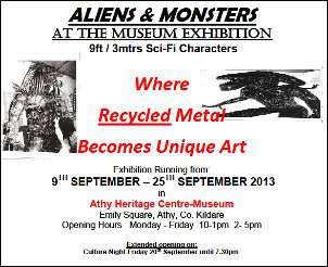Exhibition: Aliens & Monsters at the Museum