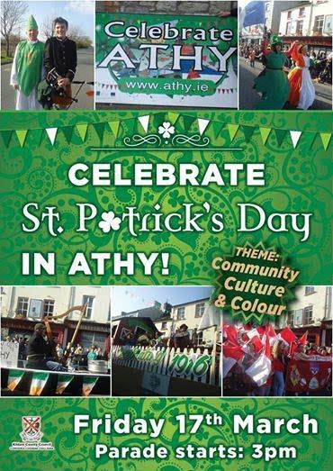 Celebrate St Patrick's Day in Athy