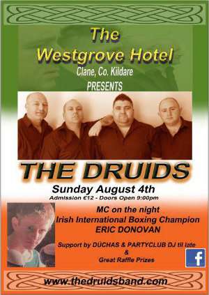 The Westgrove Presents The DRUIDS Live in concert
