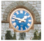 The renovated clock