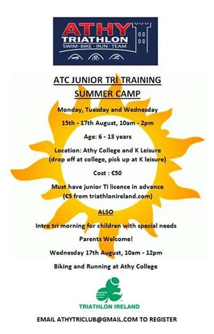 ATC Junior Tri Summer Camp