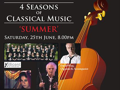 4 Seasons of Classical Music, McAuley Place, Naas.