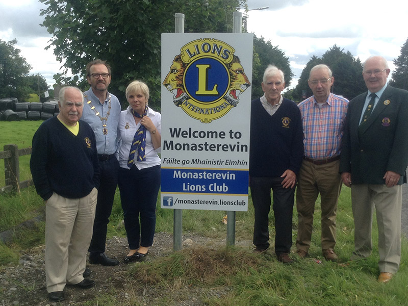 Monasterevin Lions Club on the map  at last.