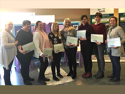 Presentation of Certificates to Mindful Mammies Circle at Relax & Refresh Morning in Athy