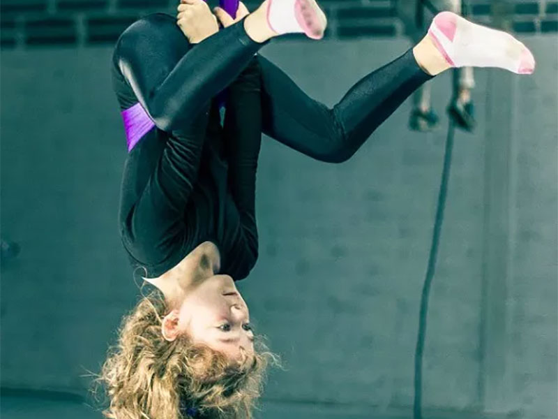 Learn how to fly with Fidget Feet Aerial Dance Company