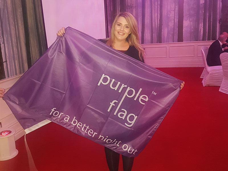 Naas Seeks Purple Flag
