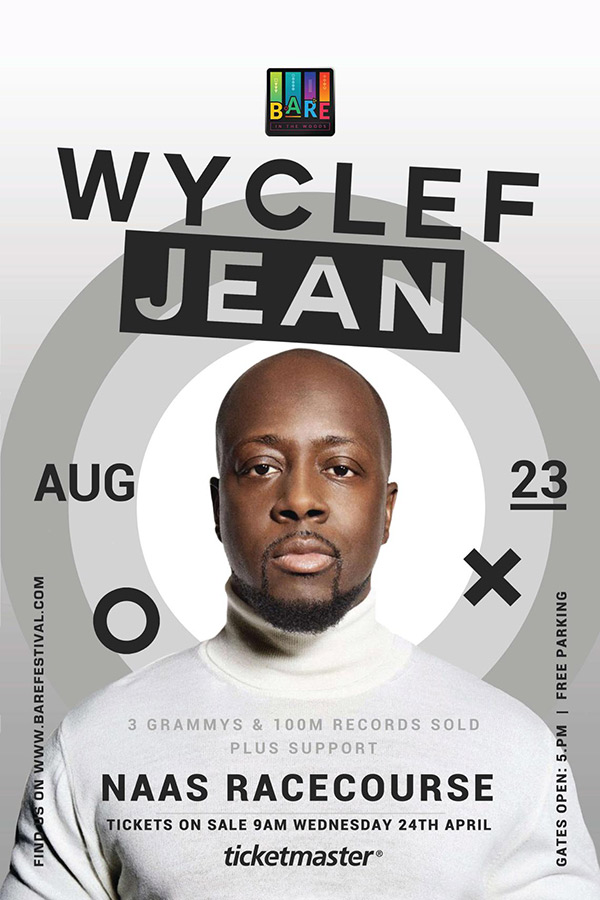 Wyclef Jean at Bare In The Woods Festival 2019