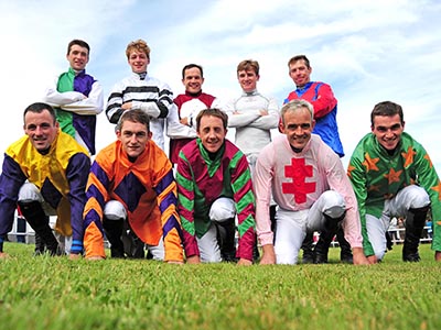Racing Stars Line Up for Jog for Jockeys 