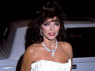 Joan Collins Launches Collection at Newbridge Silverware
