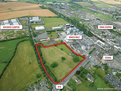 Athy development site sale - Woodstock South