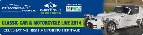 Carole Nash Classic Show to highlight Irish Motoring Heritage