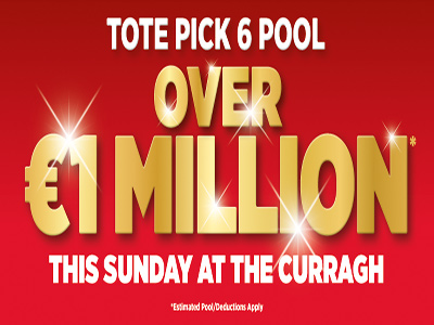Record Tote Pick 6 Pool Expected at the Curragh on Sunday