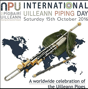 Athy Library to celebrate  International Uilleann Piping Day