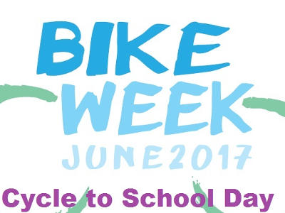 National Bike Week - Cycle to School Day