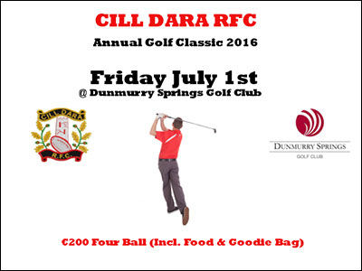 Cill Dara RFC Golf Classic