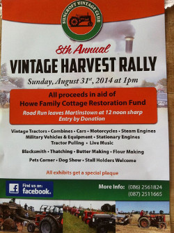 8th Annual Vintage Harvest Rally