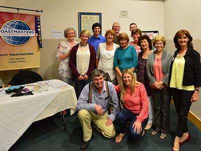 Open Night for Athy Toastmasters.