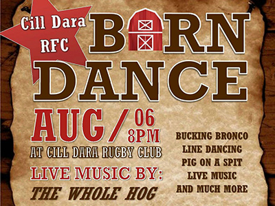 Cill Dara RFC Barn Dance