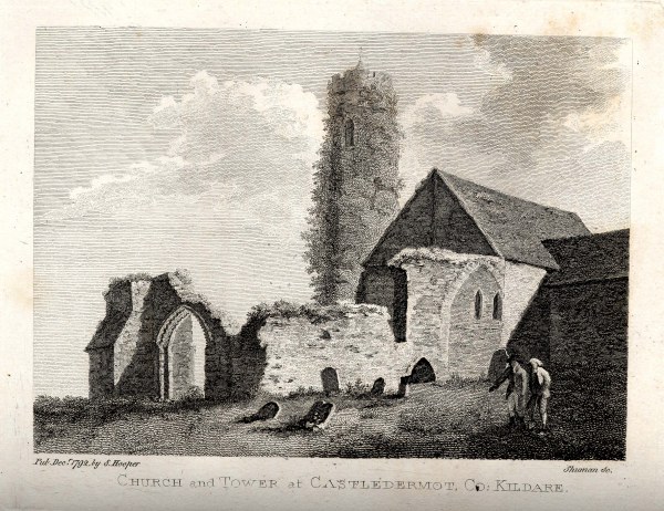 Castledermot Church And Round Tower