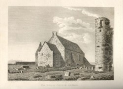 Kildare Church And Round Tower At Kilcullen - CLICK TO ENLARGE