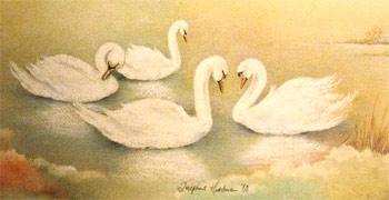 Children of Lir as Swans