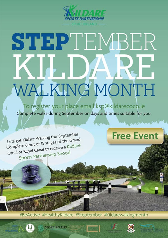 Steptember Kildare Walking Month September 2020